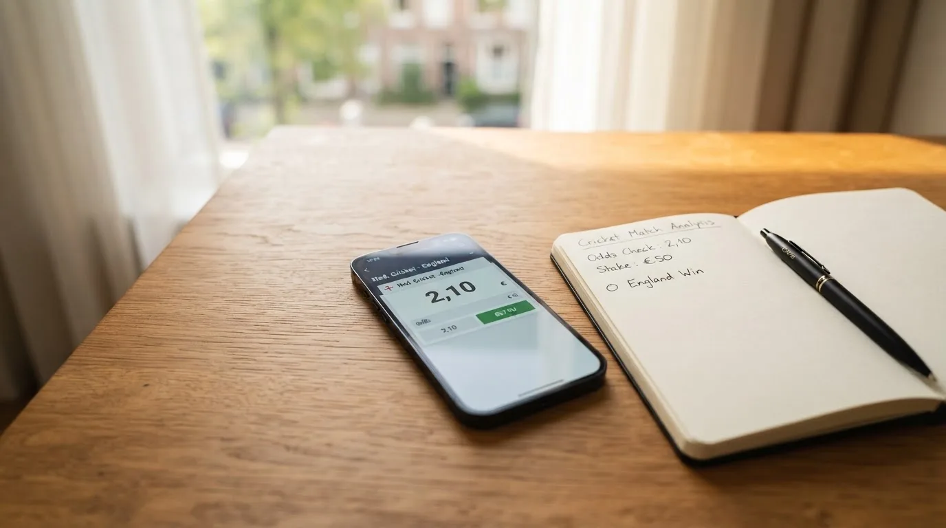 Een lege rechtszaal met houten banken in het ochtendlicht